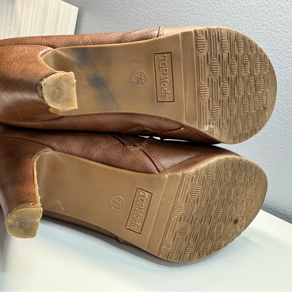 Top moda Brown Knee-High Women's Boots size 7.5 - Picture 10 of 16